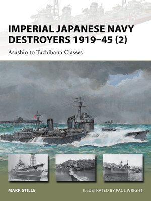 cover image of Imperial Japanese Navy Destroyers 1919&#8211;45 (2)